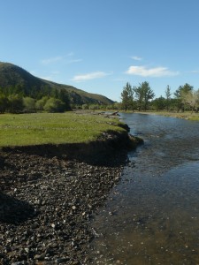La rivière dans la montagne